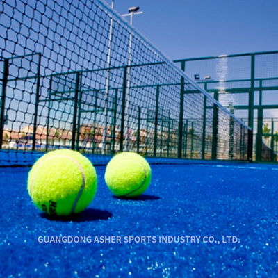 Цвета панорамная SBR теннисных кортов Padel OEM затыловка латекса изготовленного на заказ Multi