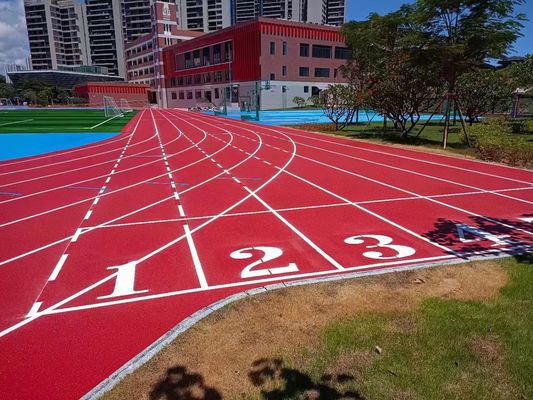 Трасса IAAF с высоким трением для цементного бетона или битуминозного бетона с дренажным и ультрафиолетоустойчивым