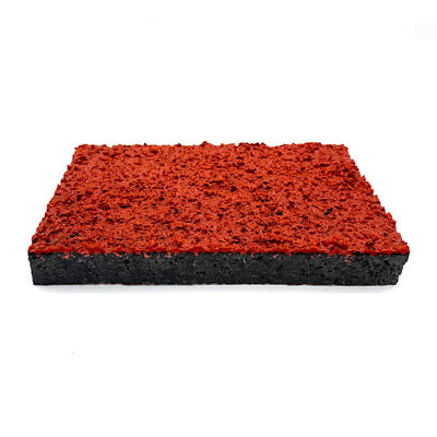 Профессиональная PU EPDM Тартанная беговая дорожка с высокой прочностью на протяжение 0,88 Н/мм2