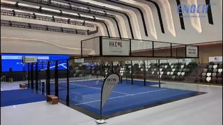 Завершен проект установки крытого корта для игры в падель в Гонконге